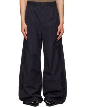 Egonlab Utility Pocket Light Cargo Pants - Blue