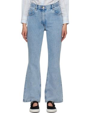 Ernest W. Baker Fla Jeans - Blue