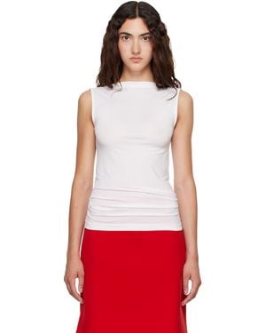 Wolford Aurora Sleeveless Tank Top - Red