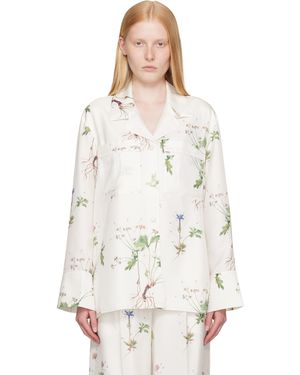 Erdem Pajama Shirt - White