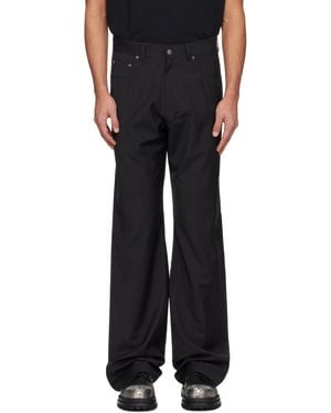 424 Tailored Loose Fivepocket Trousers - Black