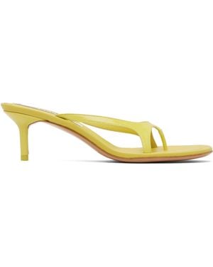 Acne Studios Beverly Kitten Lux Midsummer Heeled Sandals - Black