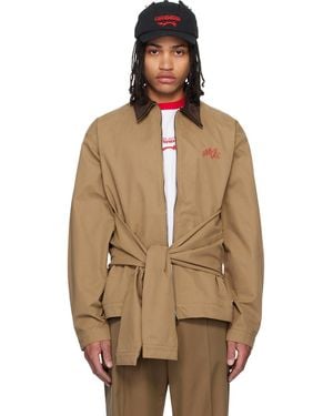 Charles Jeffrey Tan Hug Jacket - Natural