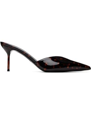 Paris Texas Lidia Sabot 70 Heels - Black