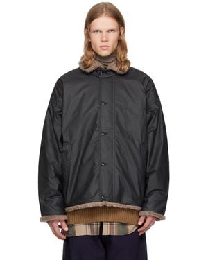 Jan Jan Van Essche #57 Reversible Jacket - Black