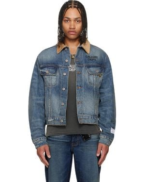 GALLERY DEPT. Santa Fe Denim Trucker Jacket - Blue