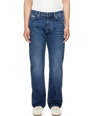 Givenchy Fringed Vintage Jeans - Blue