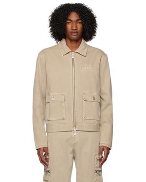 Han Kjobenhavn Tan Boxy Cargo Jacket - Natural