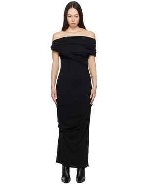 Paris Georgia Basics Ssense Exclusive 'Elemental By ' Ida Maxi Dress - Black