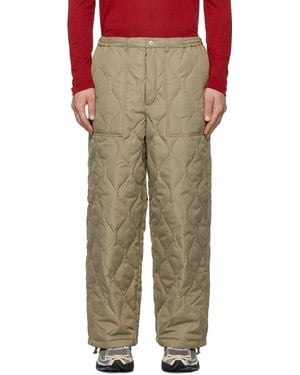 Taion Military Down Trousers - Natural