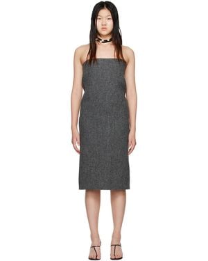 we11done Tube Midi Dress - Black