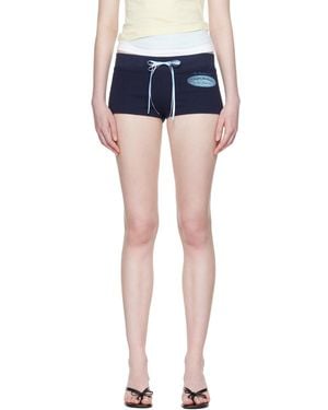 Ans Dostoevner Birthday Pants Shorts - Blue