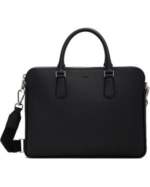 BOSS Emed Logo Document Briefcase - Black