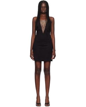 STAUD Juliette Minidress - Black
