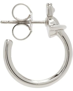 Vivienne Westwood Vera Single Hoop Earring - Metallic