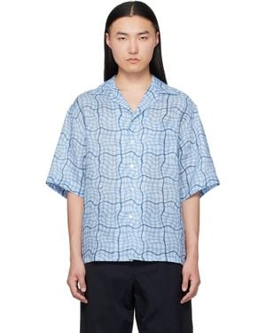 Marni Checked Shirt - Blue