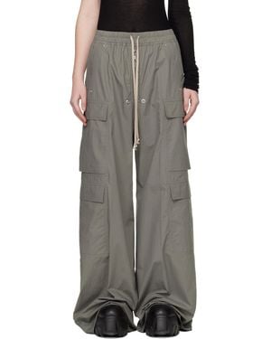 Rick Owens Temple Cargobelas Cargo Pants - Black
