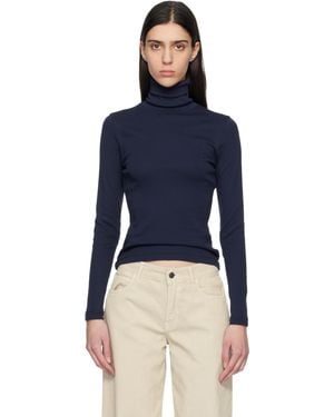 Flore Flore Dinah Turtleneck - Blue