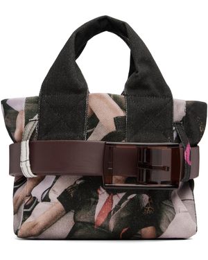 OTTOLINGER Mini Belted Tote - Black