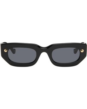 サングラス nanushka Black bio acetate Ruthie sunglasses Nanushka/ナヌーシュカ｜ブラック アセテート サングラス