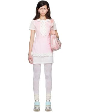 Im Sorry by Petra Collins Ssense Exclusive & Jennyfax Edition Apron Minidress - Black