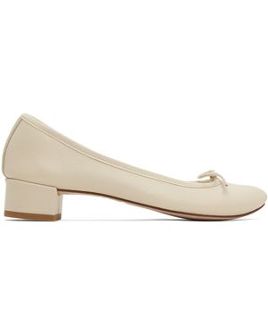 Repetto ベージュ Camille ヒール - ブラック