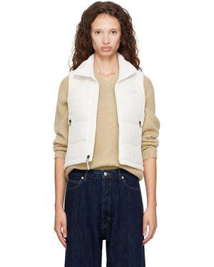 The North Face Off- Hydrenalite A-Line Down Vest - White