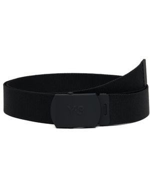 Y-3 Classic Logo Belt - Black