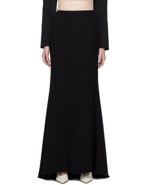 Valentino Couture Maxi Skirt - Black
