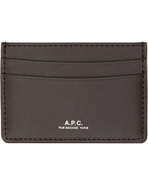 A.P.C. André Card Holder - Multicolor