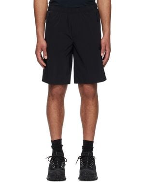 Moncler Logo Patch Shorts - Black