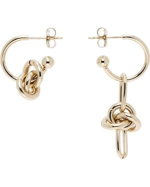 Justine Clenquet Daria Earrings - Metallic
