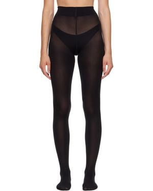 Wolford Velvet De Luxe 66 Tights - Black