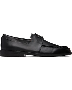 Marsèll Mocasso Leather Derbys - Black