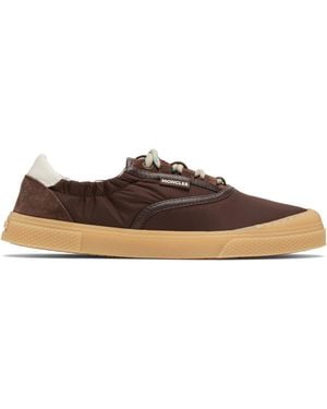 Moncler Vera Leisure Low Top Trainers - Brown