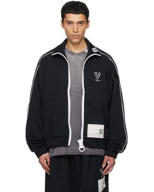 Maison Mihara Yasuhiro Amateur Sewn Like Track Jacket - Black