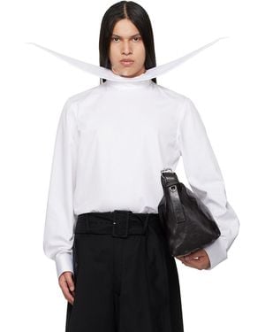 Egonlab Ssense Exclusive Pointed Collar Shirt - White