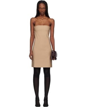 Courreges Bustier Lingerie Jersey Minidress - Black