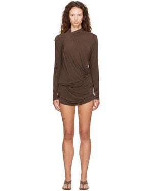 Entire studios Dalters Minidress - Brown