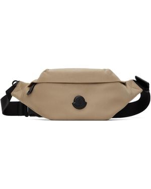 Moncler ベージュ スモール Durance ポーチ - ブラック