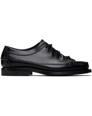 Hereu Priego Squared Derbys - Black