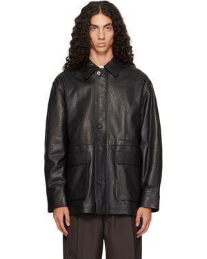 Arma Mavis Leather Jacket - Black