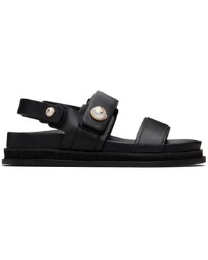 Jimmy Choo Fayence City Sandals - Black