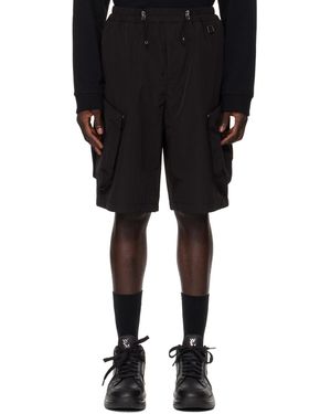 WOOYOUNGMI Elastic Waist Shorts - Black
