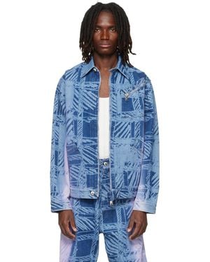 Vivienne Westwood Piranha Denim Jacket - Blue
