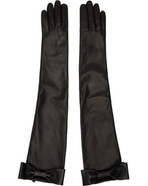Givenchy Long Gloves - Black