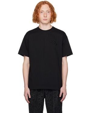 Soulland ブラック Kai Tシャツ