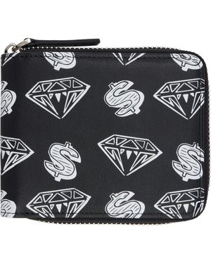 BBCICECREAM ブラック Diamonds & Dollars 財布
