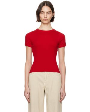 Flore Flore レッド Car Tシャツ