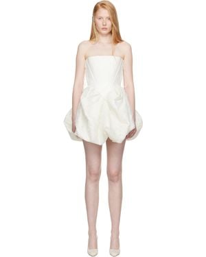 Wed Ssense Bridal Capsule Guen Minidress - Black
